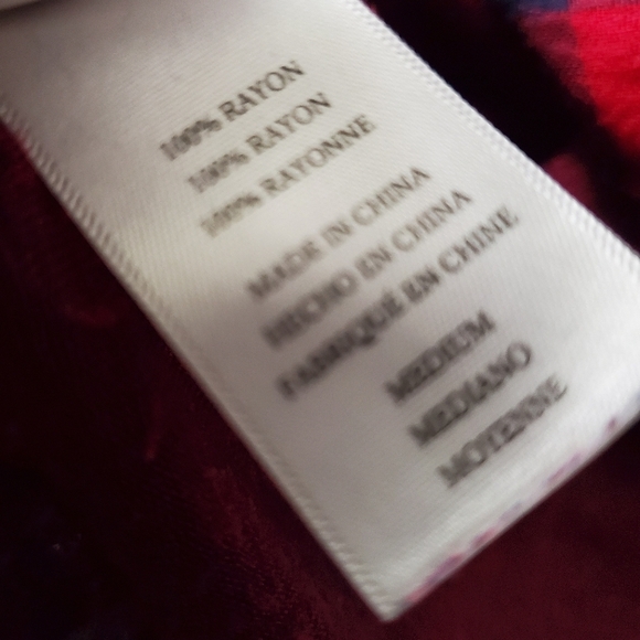 Rails Tatium Cherry/Navy/White Top Size Medium - Picture 6 of 7